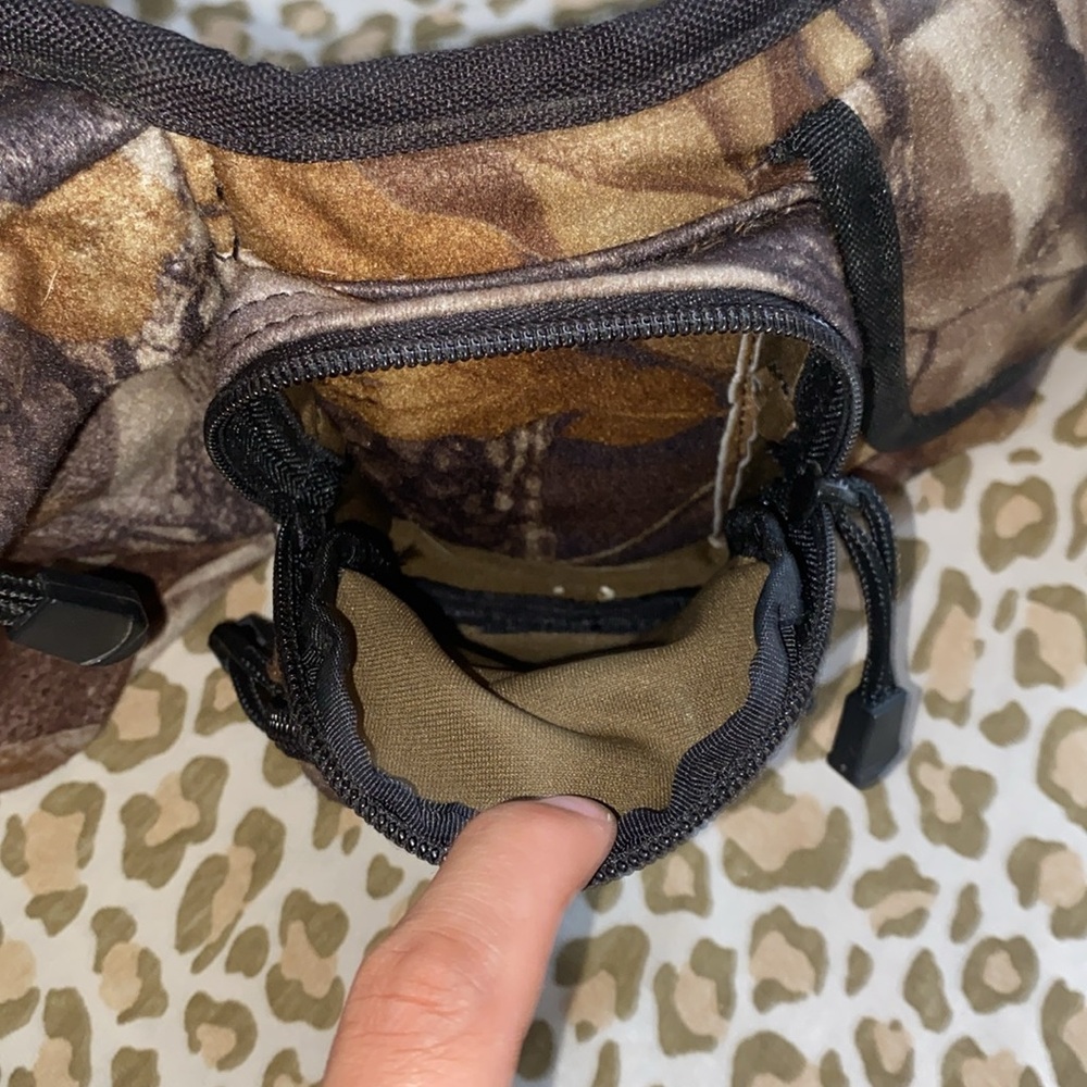 Vintage Camo fieldline Fanny pack belt hip bag hunting fishing gear - Picture 9 of 12